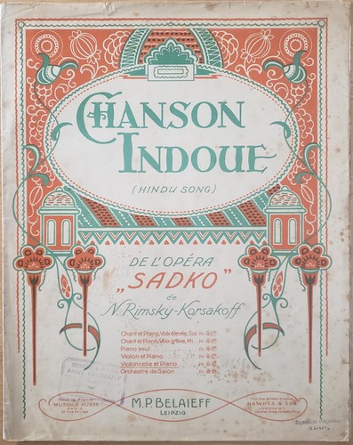 Rimsky korsakoff chanson - n., rimsky-korsakoff: