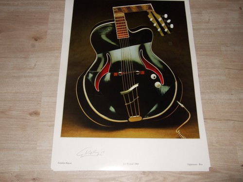 Jazz festival 1982 signed - festival,