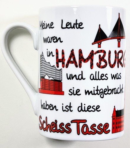 Tasse hamburg fahne mug - hamburg,