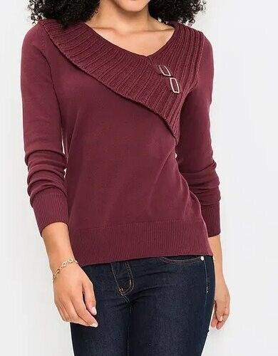 Pullover asymetrischer kragen - pullover,