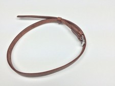 Sperrriemen Pullerriemen mit Lederschlaufe für Reithalfter Nasenriemen Trensen