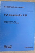 VW Audi "SSP" VW Dieselmotor