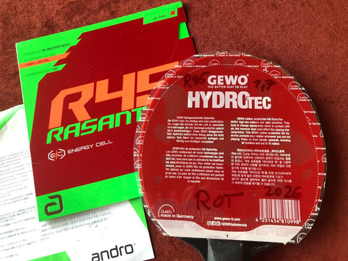 Andro rasanter r45 7mm rot - r45,