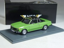 (KI-10-40) Neo Scale Models 43282 BMW 2002 Baur Cabriolet grün in 1:43 in OVP