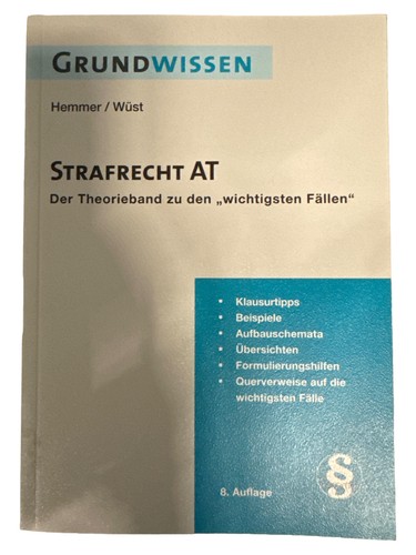 Strafrecht grundwissen - strafrecht, at