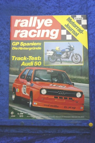 Rallye racing fiat - 6/75, (e)