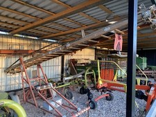 10 m Leiter auf Anhängerfahrgestell