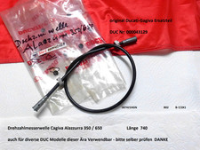 Ducati Drehzahlmesserwelle Alazzurra 350-650 Cagiva Unbenutzt NEU