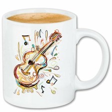 Kaffeetasse GITARRE GEIGE BASS