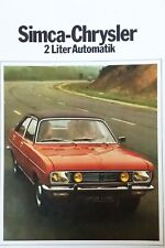Simca-Chrysler 2 Liter