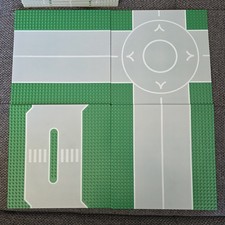 Lego 4x Bauplatte Straße