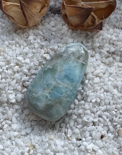 Larimar trommelstein echter - trommelstein,