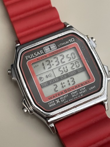 Vintage seiko pulsar w041 5120 - pulsar, w041-5120