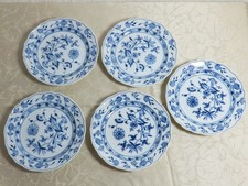 5 Stück Meissen Brotteller D: 17,3cm "Zwiebelmuster" 2 Wahl! Nr.1