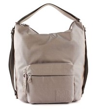 MANDARINA DUCK MD20 Hobo / Backpack Rucksack Tasche Taupe Beige Neu