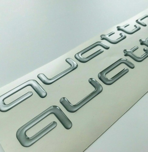 Audi quattro aufkleber - quattro,