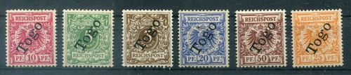 Togo satz mh 110eur - 1/6,