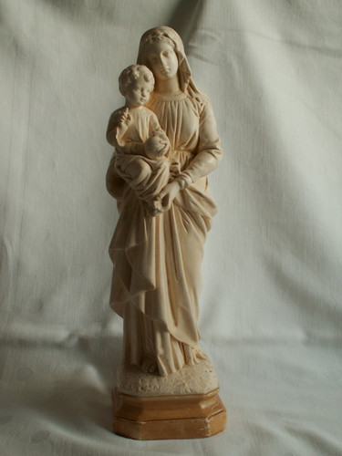 Alte heiligen figur maria - figur, "