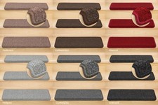 Stufenmatten Treppenmatten Ariston Rechteckig in versch. Set Varianten 10-30 Stk