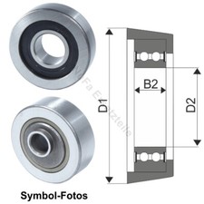 Mastrolle, Hubmastrolle für