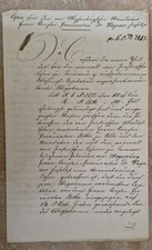 Seltene historische Dokumente 1852–1863 | Von Meysenbug / Launau / Messenkamp