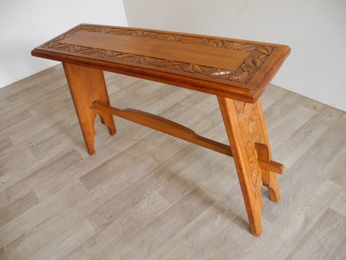 Blumenbank antik jugendstil - ,