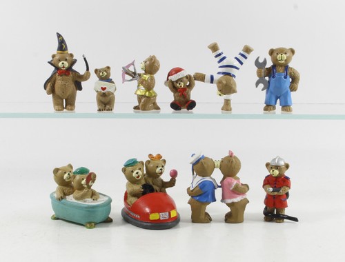 Teddybären 10 x - x, figuren