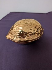 Nussknacker Walnuss Messing Vintage Retro