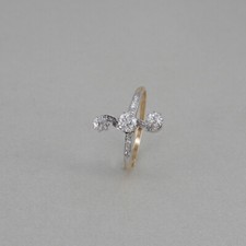 Ring in 750/18k Gelbgold mit