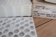 Vintage Swarovski Octagon Oktagon crystal 8015 18mm 1-loch Kronleuchter Lüster