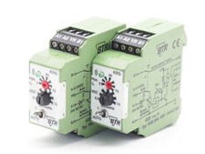 2x BTR KRS KRS-E08 HRP 24VAC/DC Schwellwertschalter -used-