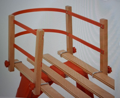 Holzschlitten sitzlehne - holzschlitten,