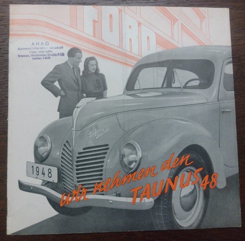 Ford taunus prospekt von - taunus,