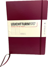 LEUCHTTURM1917 359787 Notizbuch A4 Hardcover 123 Seiten Neuwertig R1982