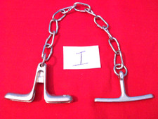 Orig DDR Knebelkette Führungskette Volkspolizei 1988 Strafvollzug Abführkette I