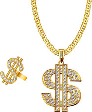 2 Stück Dollar Zeichen