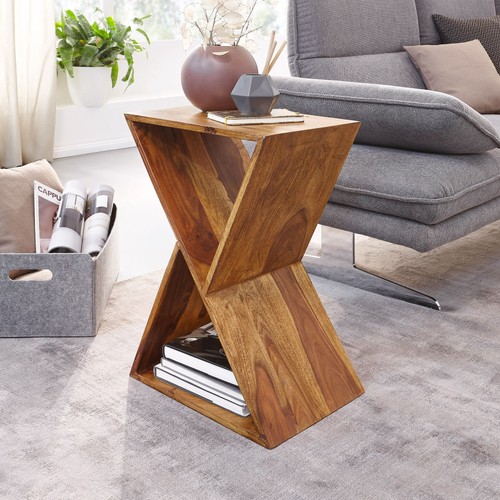 Finebuy beistelltisch holz - beistelltisch,