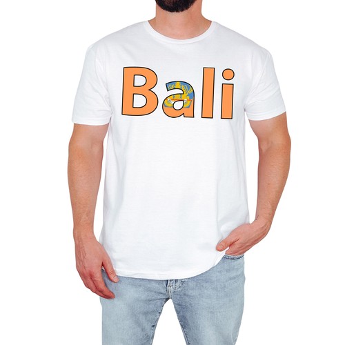 Bali herren shirt tropical - herren, t-shirt