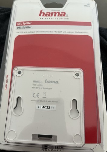 Dsl splitter für isdn - für, von