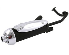 Auspuff mit SLS 4T für GY6 REX 50,Monza 50,RS Classic,RS 400,RS450,RS460,RS500