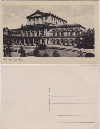 Ansichtskarte hannover - ansichtskarte,