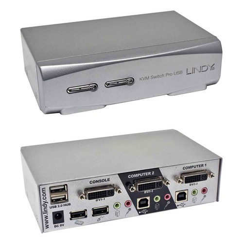 Lindy 39332 kvm switch - switch, pro