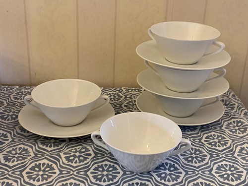 Suppentassen mit unterteller - suppentassen,