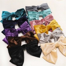 Mädchen Große Samt Schleife