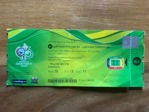 Sammler ticket 2006 - sammler-ticket, wm
