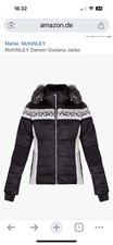 Skijacke Damen, McKINLEY, Gr. 40, Giuliana, schwarz,weiß, NEU