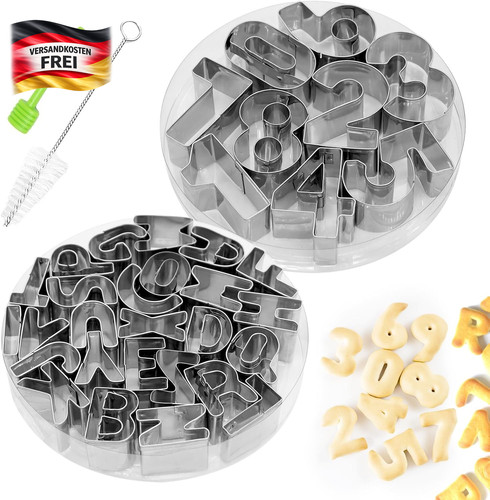Keksausstecher edelstahl set - keksausstecher,