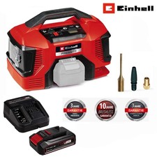 Einhell Akku-Kompressor PRESSITO 18/21 Power X-Change 18 V mit Akku / Ladegerät 