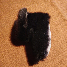 kleiner Baby Schuh Seehund -Robbenfell, Made in Canada, Dekoration 