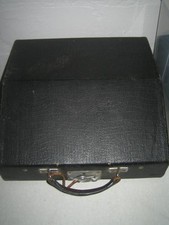 Antike Schreibmaschine - Continental Wanderer Werke schwarz mit Koffer!